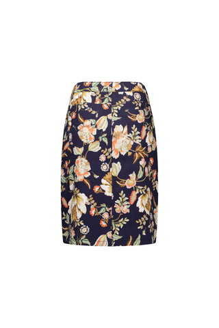 Vassalli - Printed Light Weight Skirt-Freya