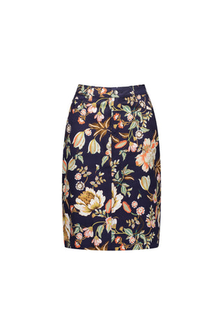 Vassalli - Printed Light Weight Skirt-Freya