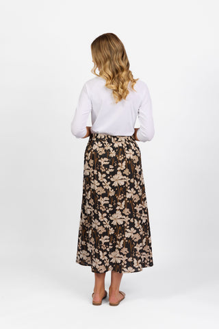 Vassalli - Long A-Line Skirt-Roma