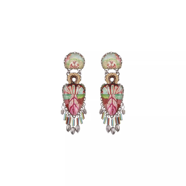 Ayala Bar - R2069 Colorful Summer Fields Hudry Earrings