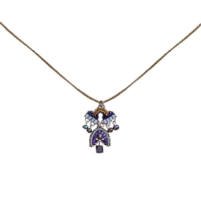 Ayala Bar - C3214 Aceso Blue Small Necklace