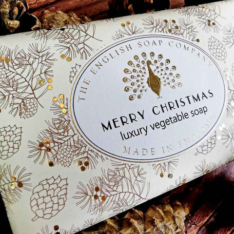 The English Soap Company - Merry Christmas Soap 190g