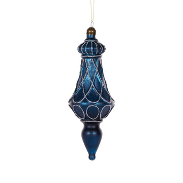 Holly & Ivy - Midnight Embellished Drop Finial