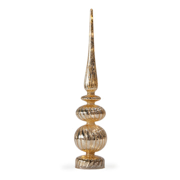 Holly & Ivy - 50Cm Gold Led Finial