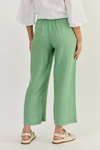 Naturals by O&J - Wide Linen Pant-Caterpillar