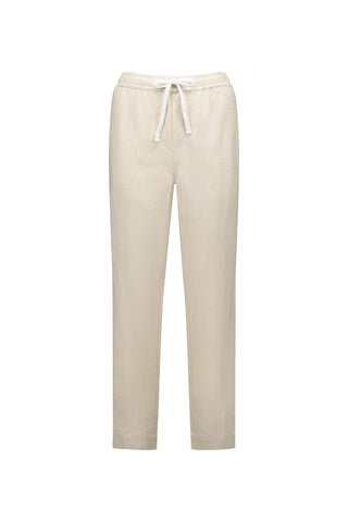 Knewe - Checker Pant-Ecru/ White