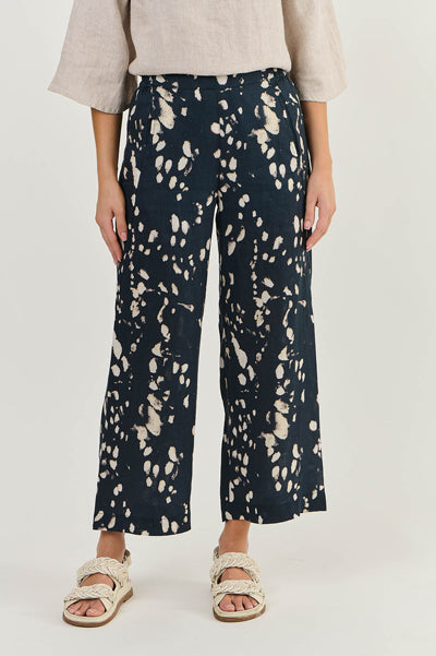 Naturals by O&J - Wide Linen Pant-Universe