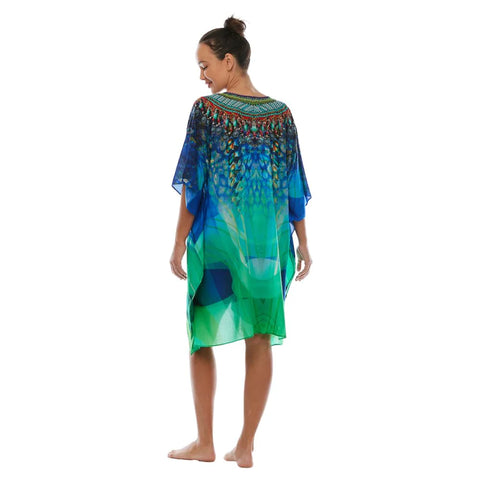 Claire Powell - Kaftan Short Vivid