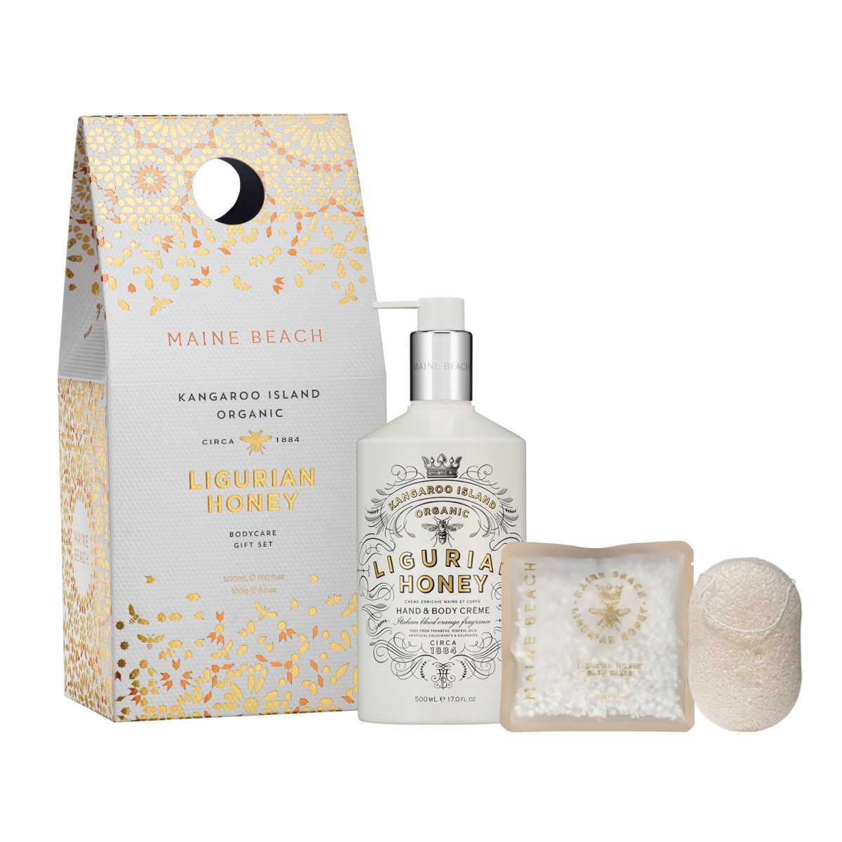 Maine Beach - Ligurian Honey Body Care Gift Set