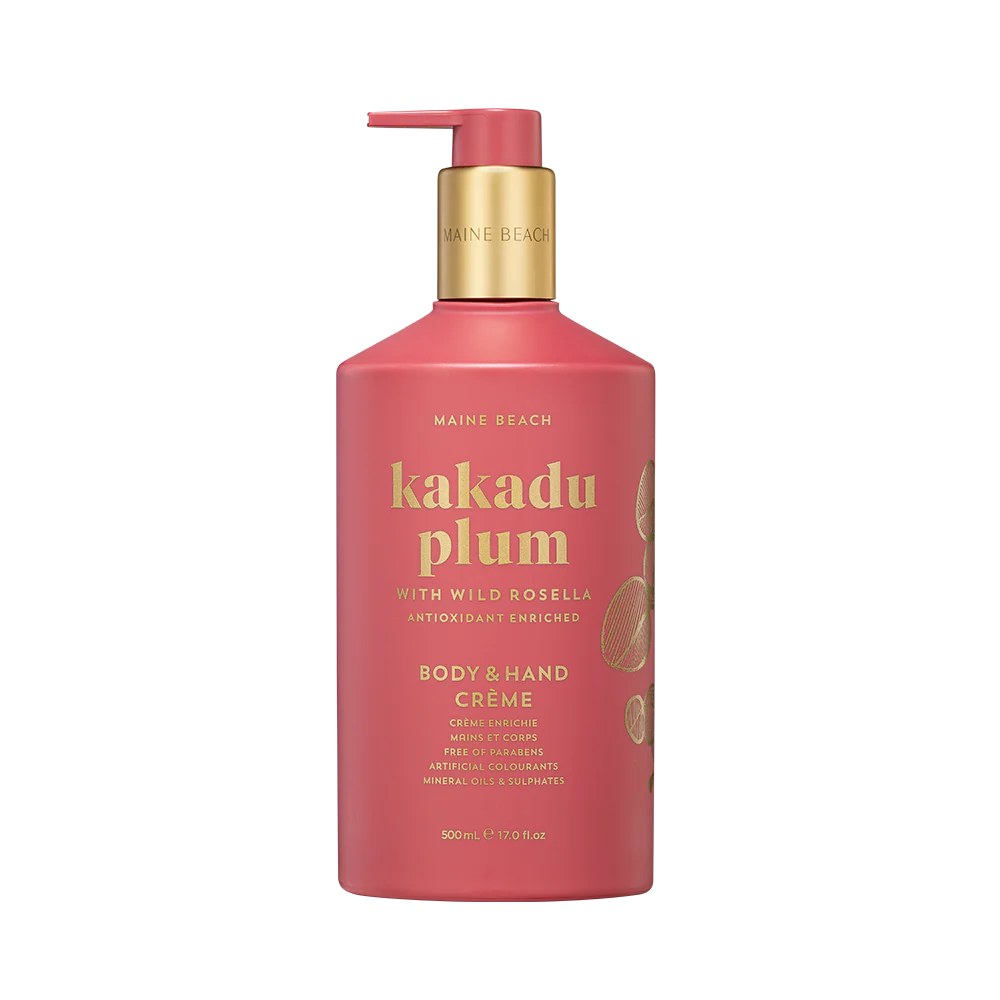 Maine Beach - Kakadu Plum Body & Hand Crème 500ml Pump