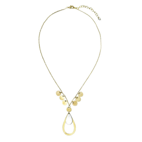 WorldFinds - Radiant Charmed Teardrop Necklace