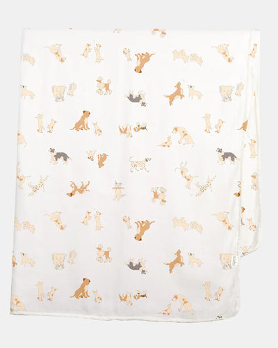 Toshi - Classic Muslin Wrap - Puppy Love