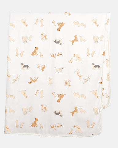 Toshi - Classic Muslin Wrap - Puppy Love