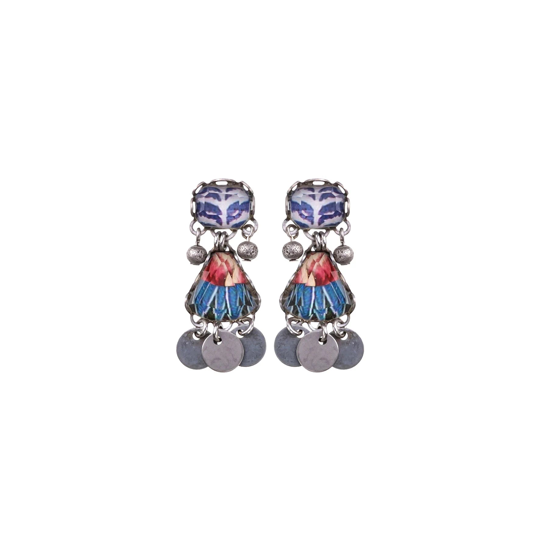 Ayala Bar - R2148H Bonbon Blue Small French Hook Earring