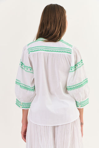 Namastai - Seagrass Stitch Cotton Top