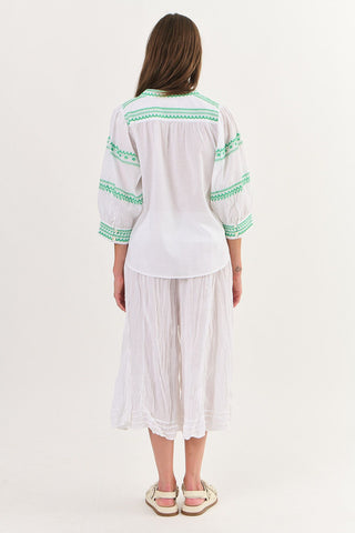 Namastai - Seagrass Stitch Cotton Top