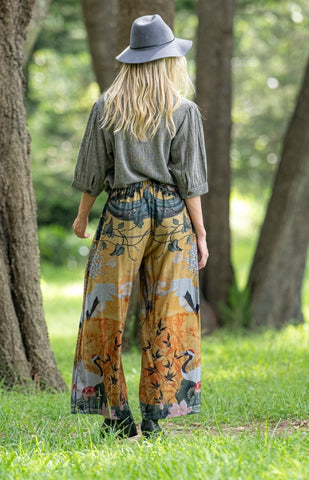 Cienna - Lotus Sunset Palazzo Pant