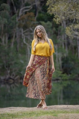 Cienna - Solstice Double Wrap Skirt