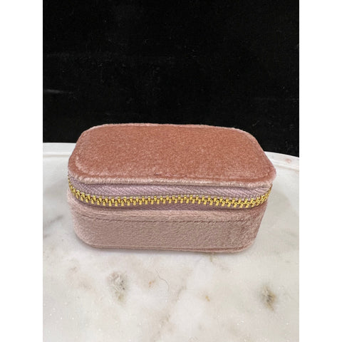 Melange - Velvet Petite Travel Jewellery Box