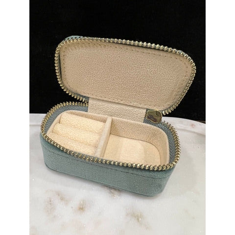 Melange - Velvet Petite Travel Jewellery Box