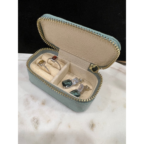 Melange - Velvet Petite Travel Jewellery Box