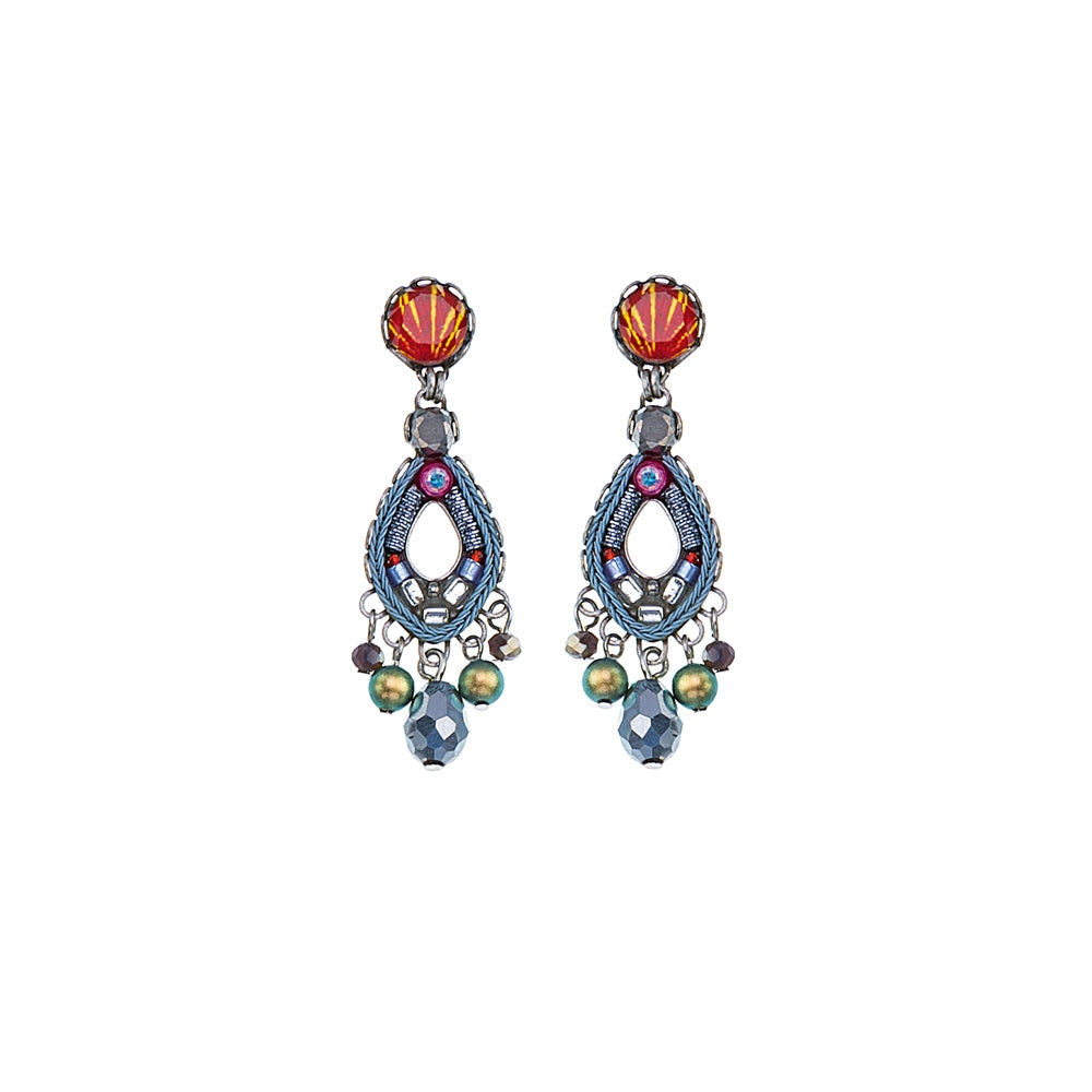 Ayala Bar 19A C1078 Coral Reef Madison Earring Melange