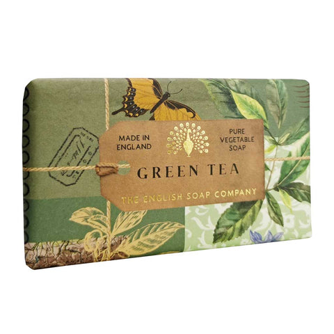 The English Soap Company - Green Tea Bar Soap 190g