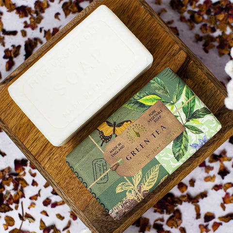 The English Soap Company - Green Tea Bar Soap 190g