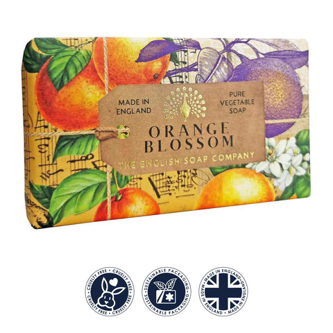 The English Soap Company - Orange Blossom Bar Soap 190g