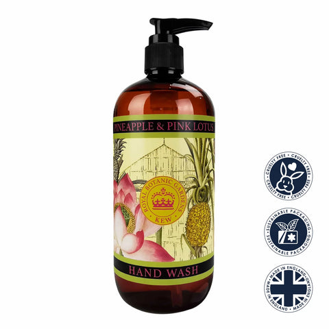 Royal Botanic Gardens Kew - Pineapple & Pink Lotus Hand & Body Wash 500ml