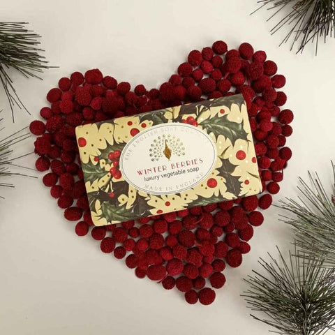 The English Soap Company - Winter Berries Soap 190g